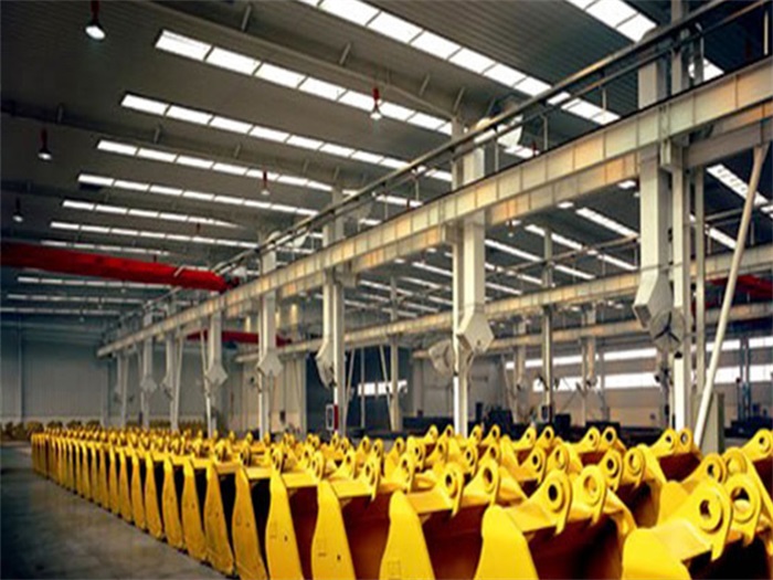 海淀徐工集团挖掘机装配车间