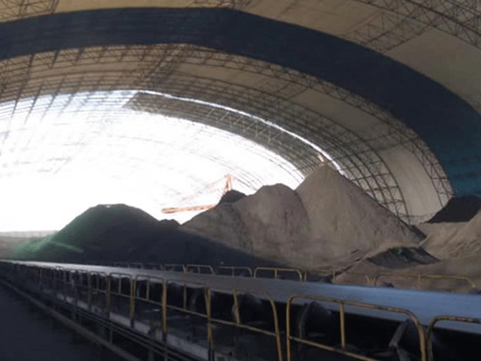 海淀煤棚料仓网架